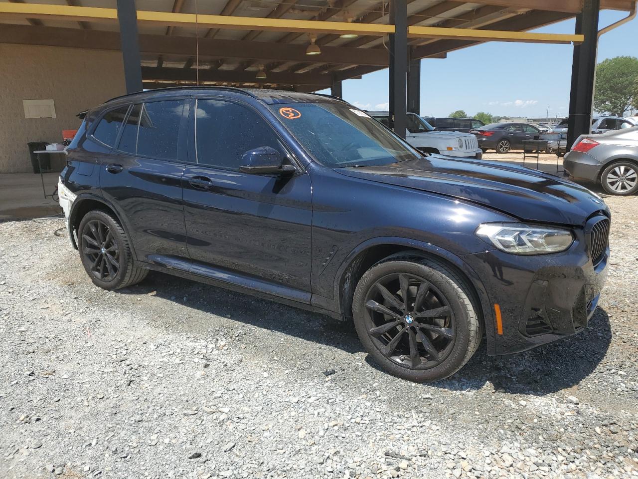 2022 BMW X3 XDRIVE30I VIN:5UX53DP02N9K09784