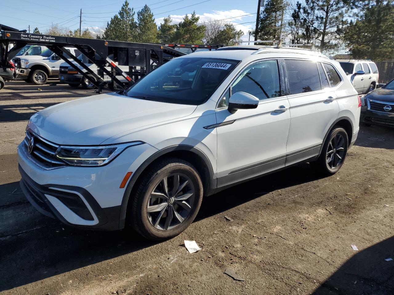 2022 VOLKSWAGEN TIGUAN SE VIN:3VV2B7AX8NM165856