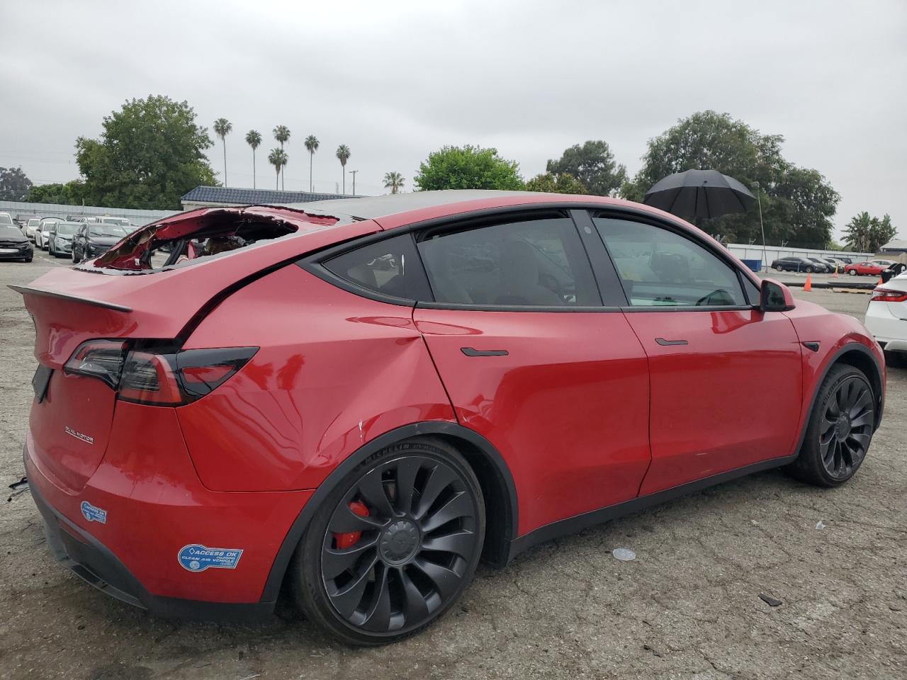 2022 TESLA MODEL Y  VIN:7SAYGDEFXNF350508