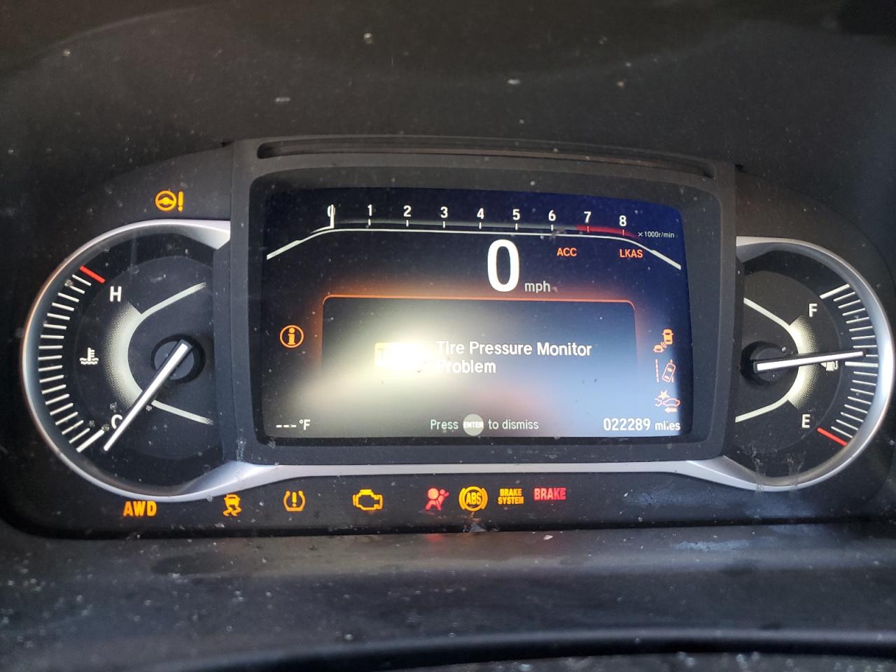 2023 HONDA PASSPORT EXL VIN:5FNYF8H57PB008950