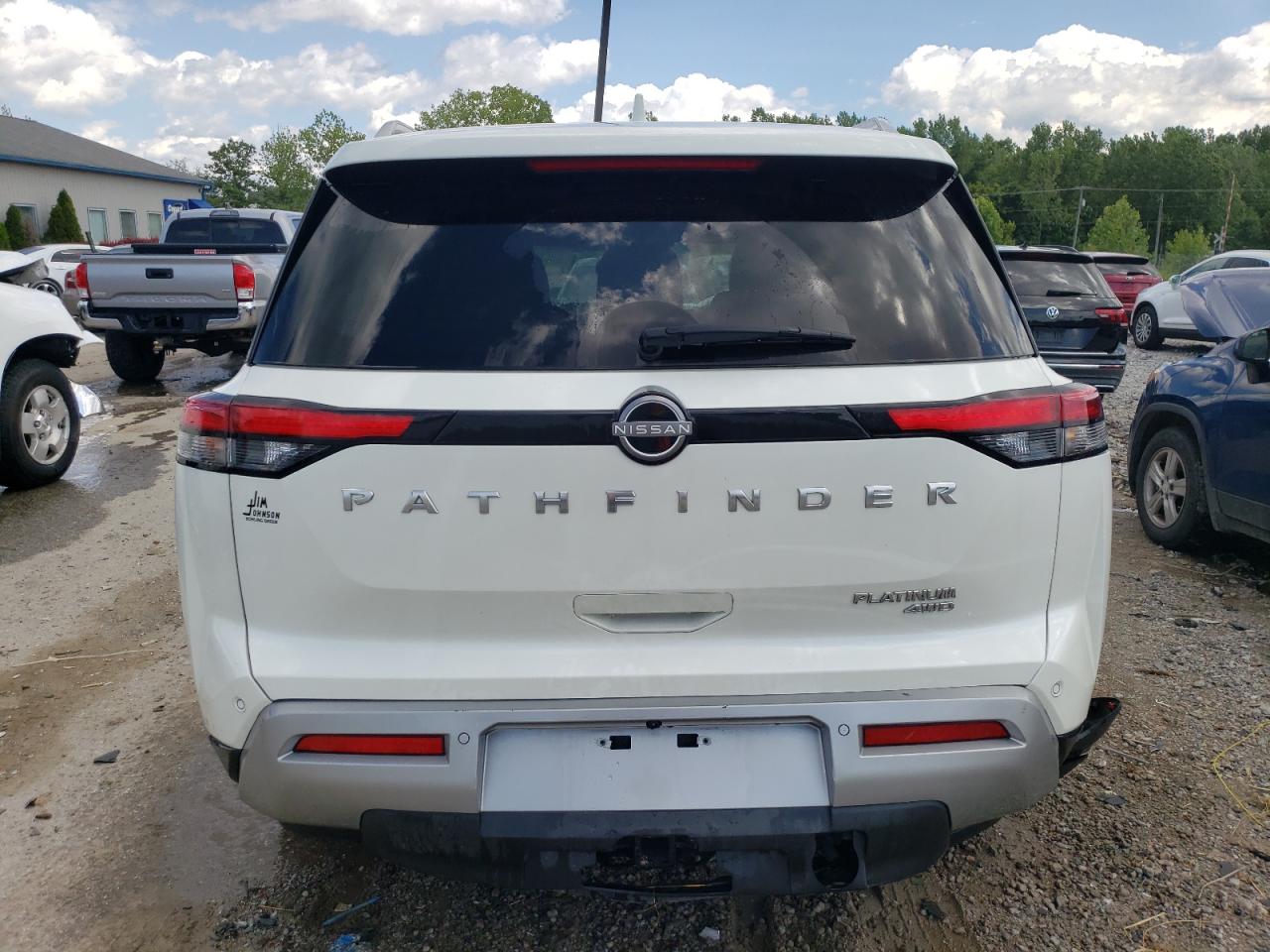 2022 NISSAN PATHFINDER PLATINUM VIN:5N1DR3DK5NC265776