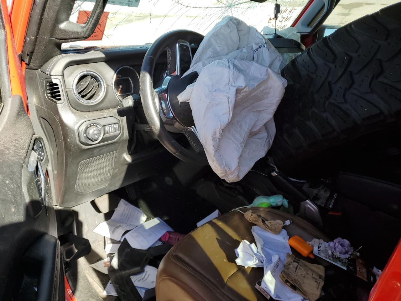 2022 JEEP GLADIATOR OVERLAND VIN:1C6HJTFG2NL135841