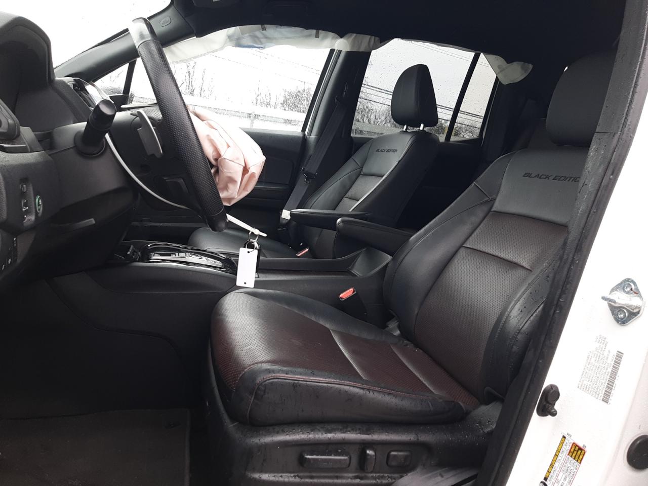 2022 HONDA RIDGELINE BLACK EDITION VIN:5FPYK3F85NB010826