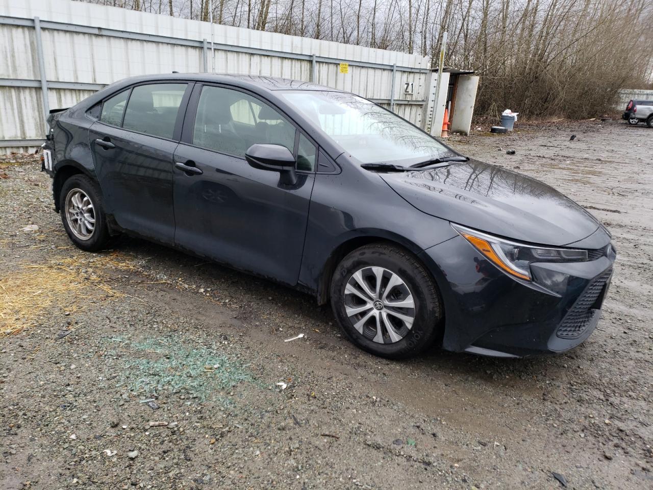 2022 TOYOTA COROLLA LE VIN:JTDEAMDE1NJ048723