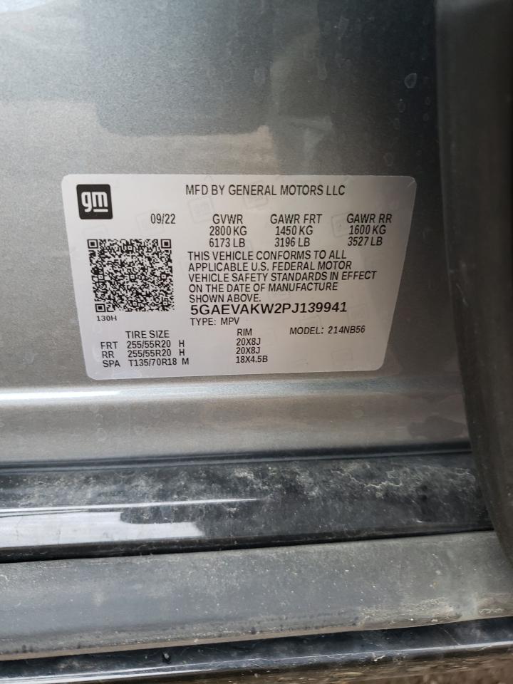 2023 BUICK ENCLAVE ESSENCE VIN:5GAEVAKW2PJ139941