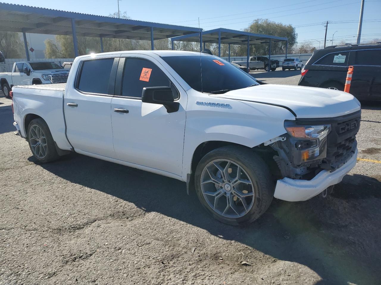 2024 CHEVROLET SILVERADO C1500 CUSTOM VIN:3GCPABEK1RG316159