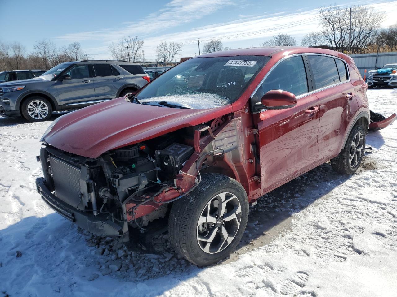 2022 KIA SPORTAGE LX VIN:KNDPMCAC2N7966040
