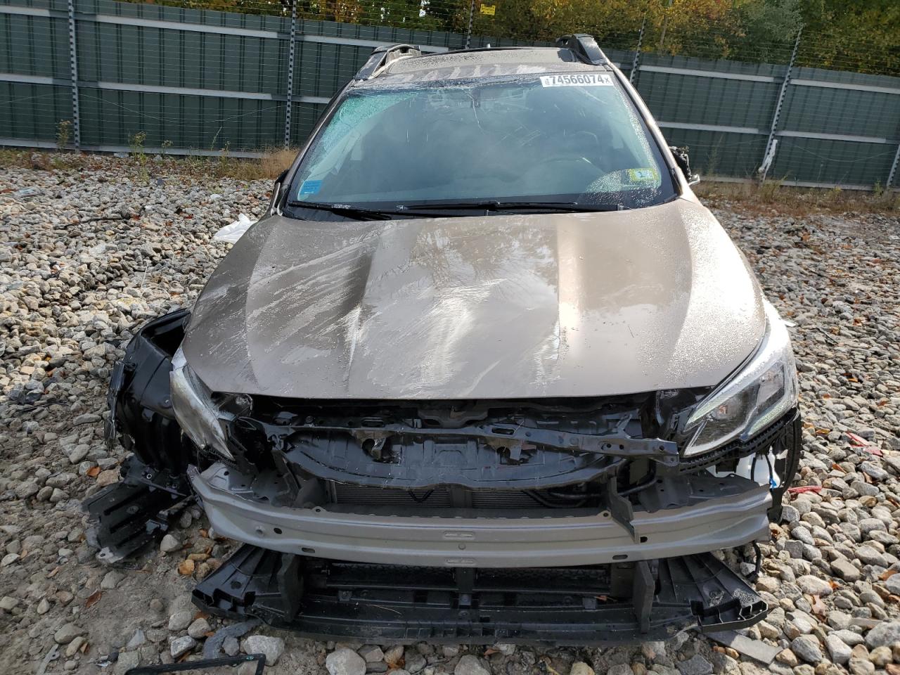 2022 SUBARU OUTBACK LIMITED VIN:4S4BTANC7N3245002