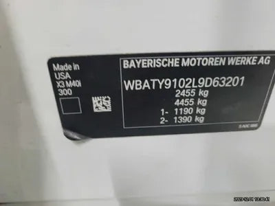 2020 BMW X3 M WBATY9102L9D63201 VIN:WBATY9102L9D63201