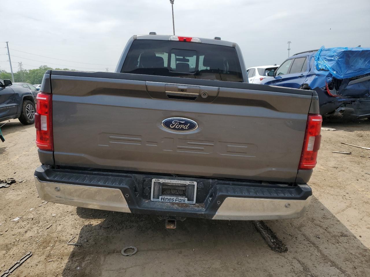 2022 FORD F150 SUPER CAB VIN:1FTFX1E89NKD90537