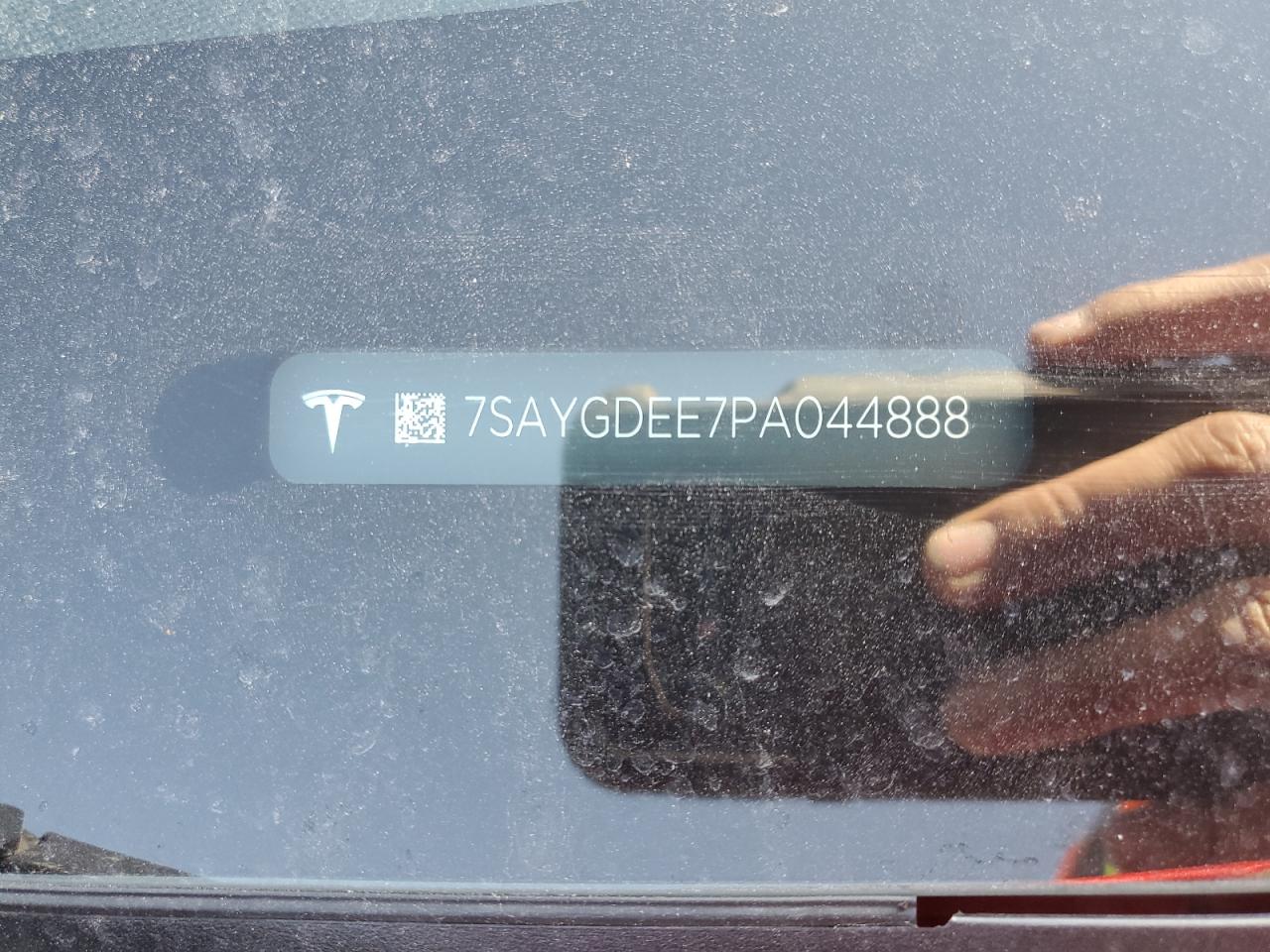 2023 TESLA MODEL Y  VIN:7SAYGDEE7PA044888
