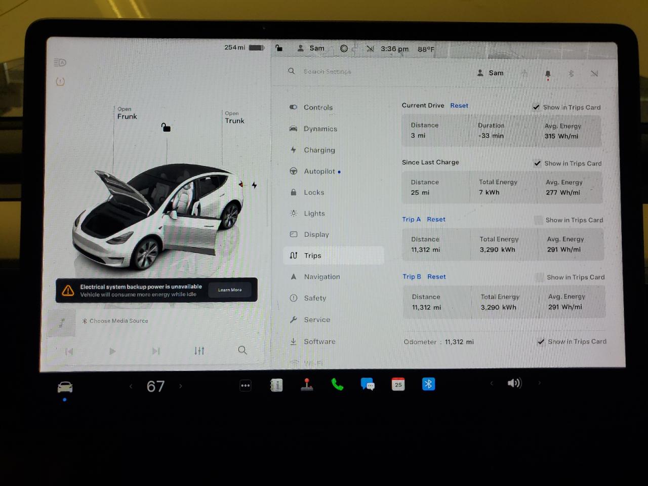 2022 TESLA MODEL Y  VIN:7SAYGDEE9NF370093