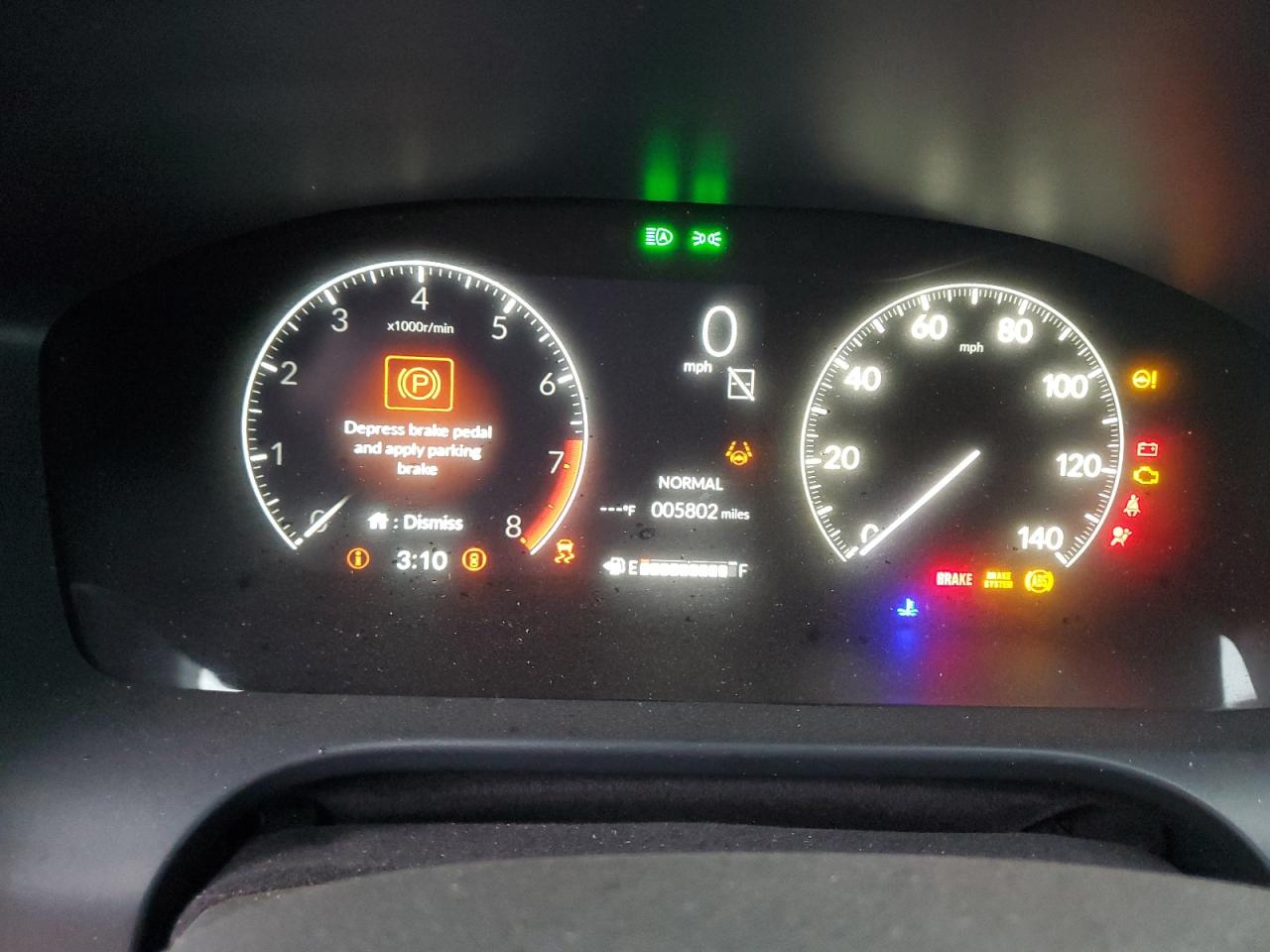 2024 HONDA HR-V SPORT VIN:3CZRZ2H55RM786925