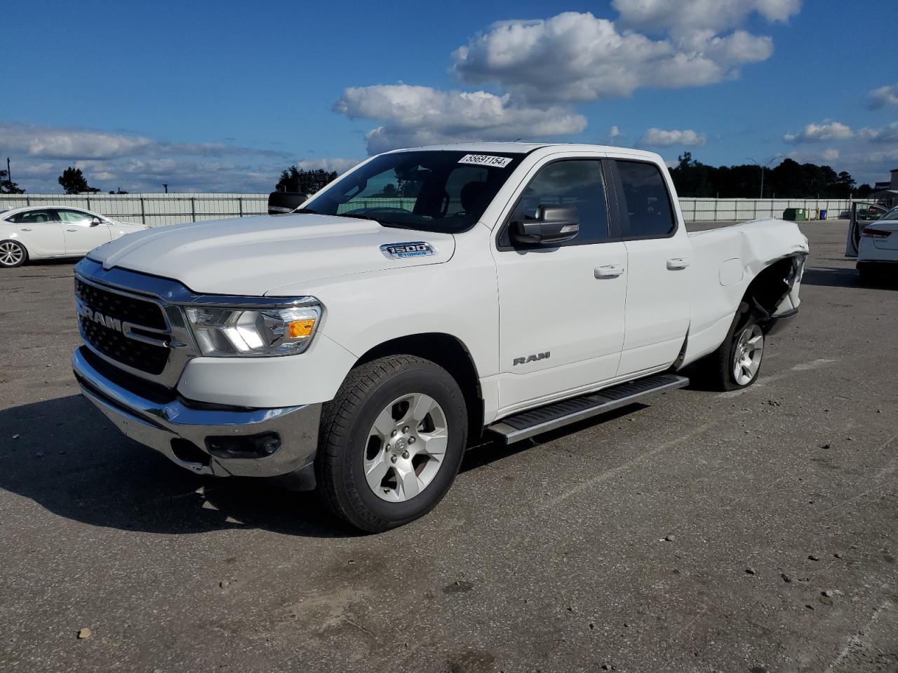 2022 RAM 1500 BIG HORN/LONE STAR VIN:1C6RRFBG7NN279474