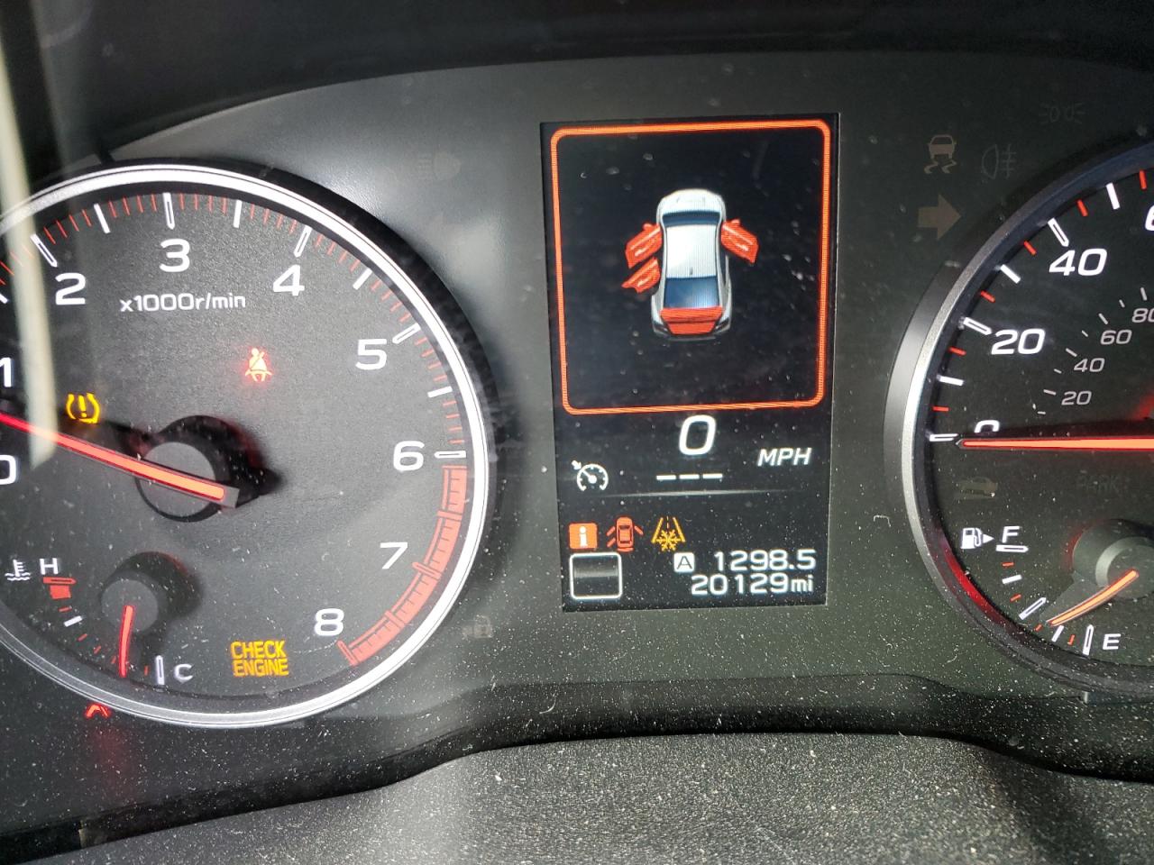 2022 SUBARU WRX PREMIUM VIN:JF1VBAF68N9019034