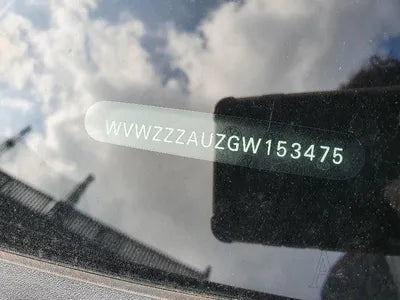 2016 Volkswagen Golf WVWZZZAUZGW153475 VIN:WVWZZZAUZGW153475