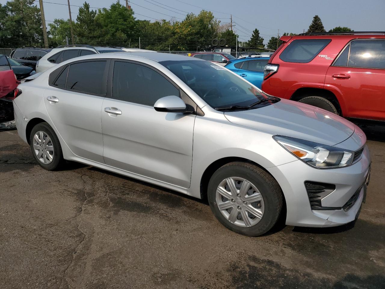 2022 KIA RIO LX VIN:3KPA24AD3NE485885