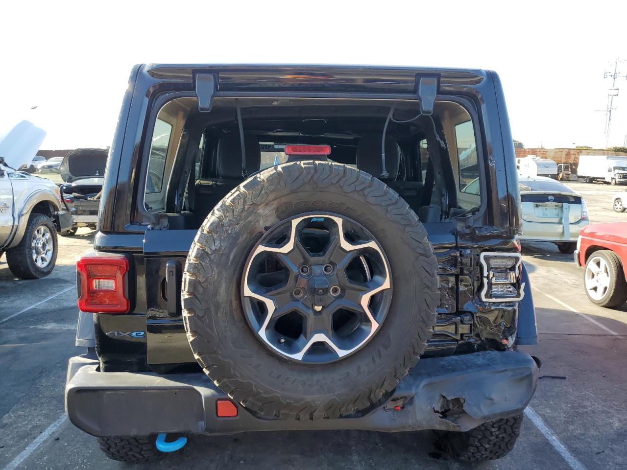 2022 JEEP WRANGLER UNLIMITED RUBICON 4XE VIN:1C4JJXR64NW198894
