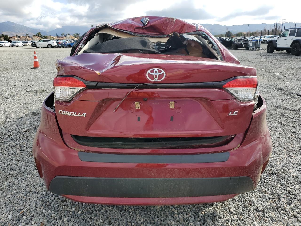 2022 TOYOTA COROLLA LE VIN:JTDEPMAEXNJ206236