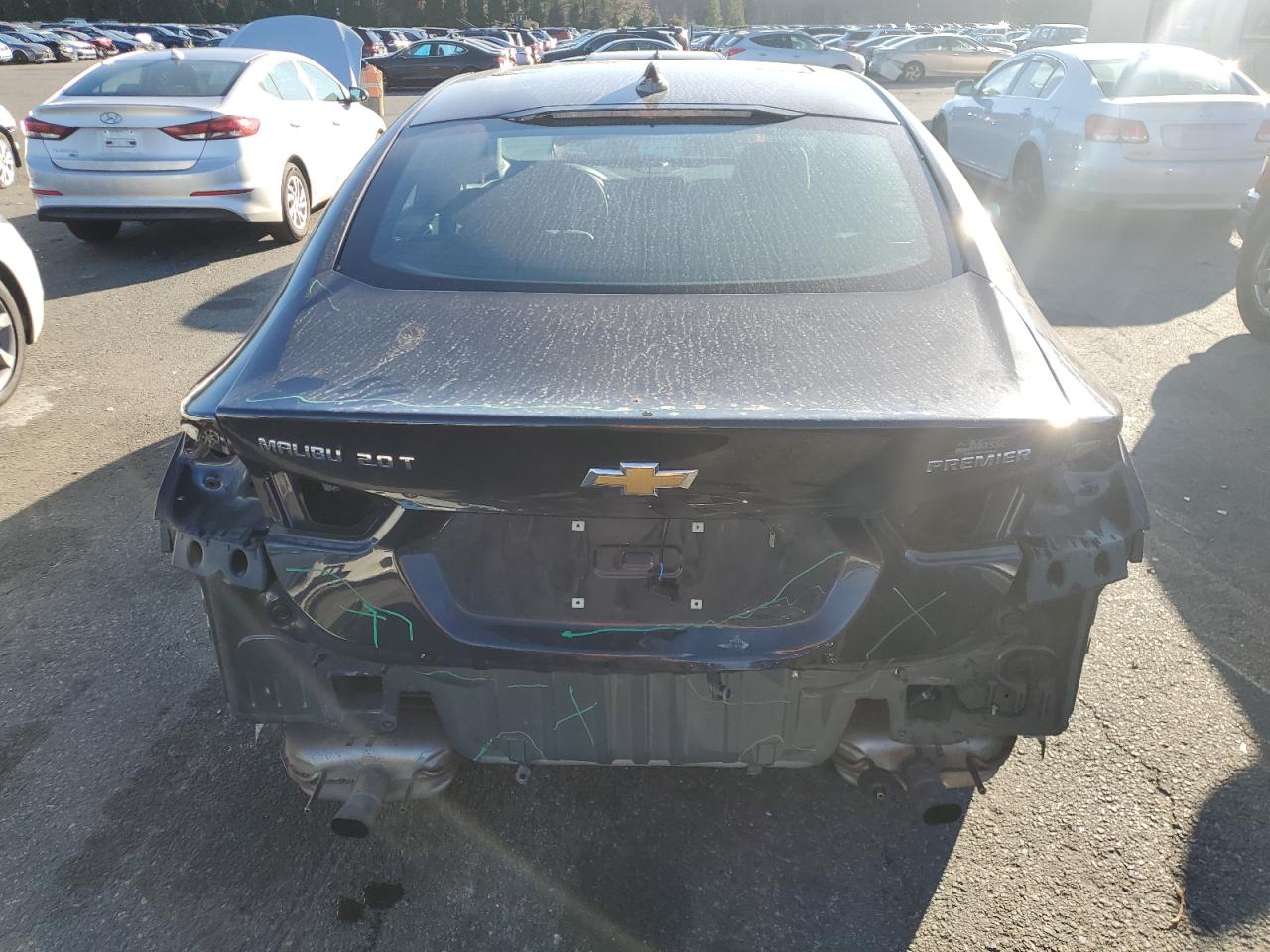 2022 CHEVROLET MALIBU PREMIER VIN:1G1ZE5SX3NF204014