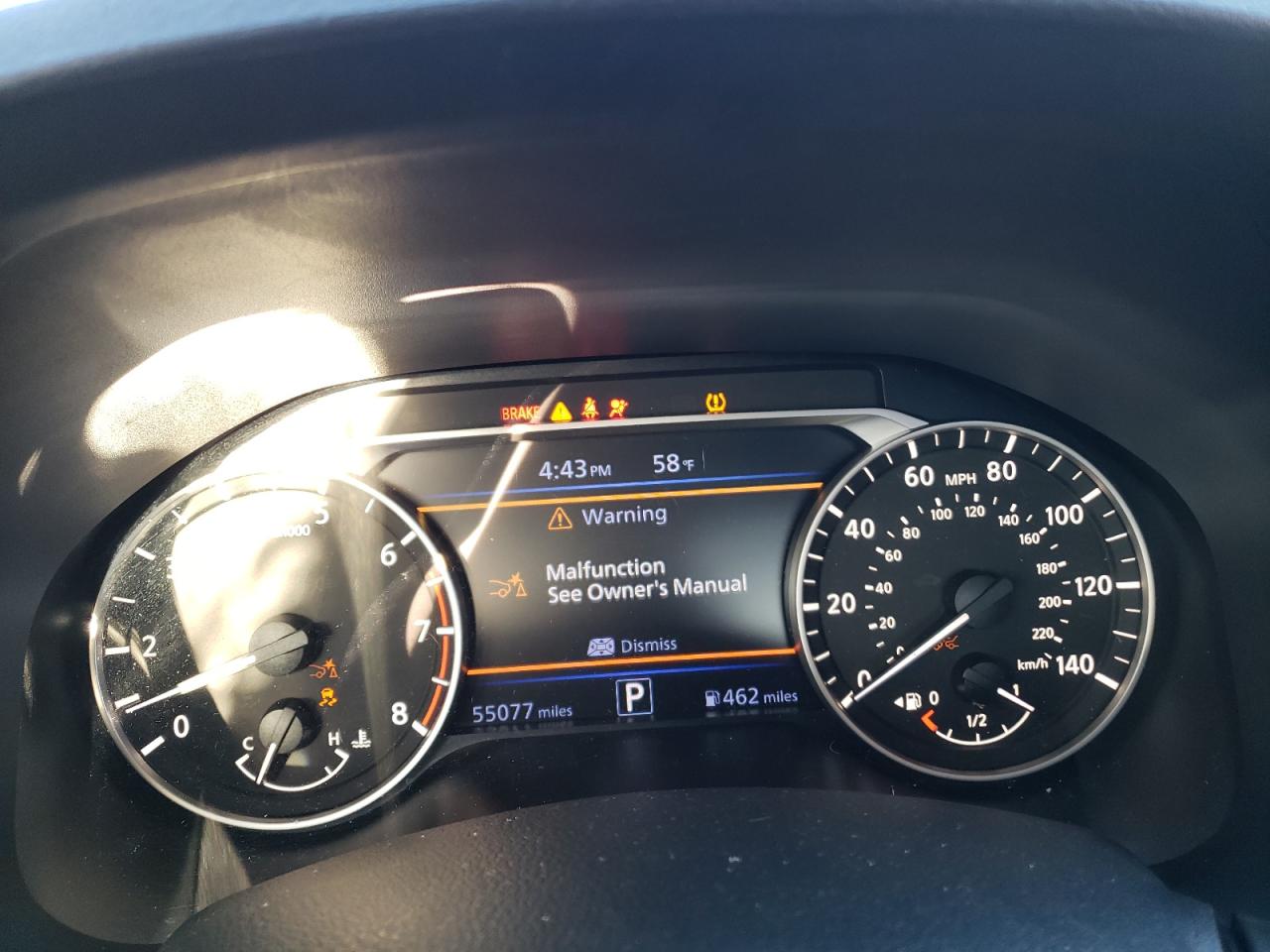 2022 NISSAN ALTIMA SV VIN:1N4BL4DV0NN323722