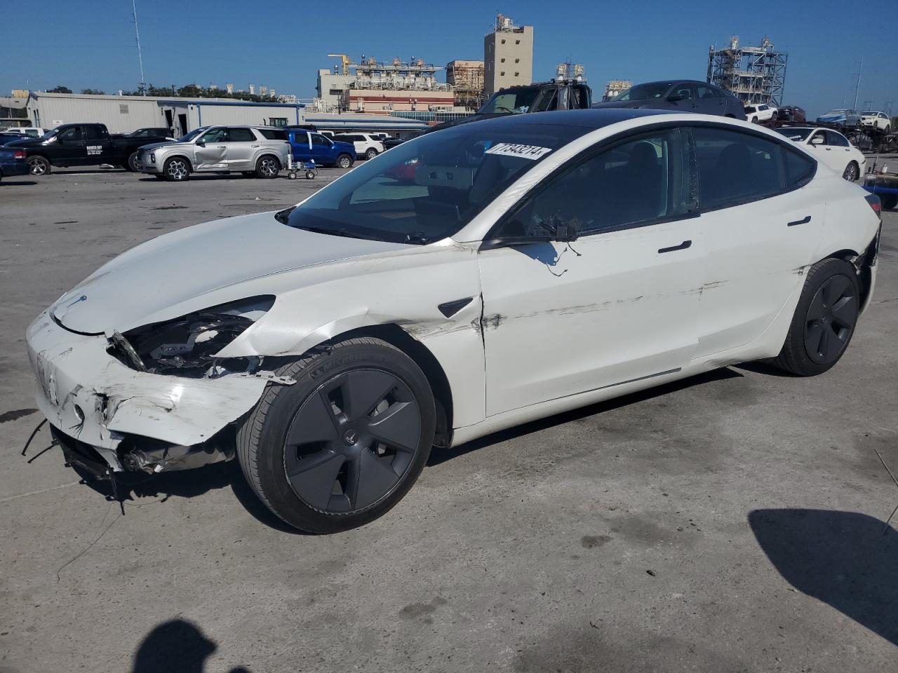 2023 TESLA MODEL 3  VIN:5YJ3E1EA8PF475512