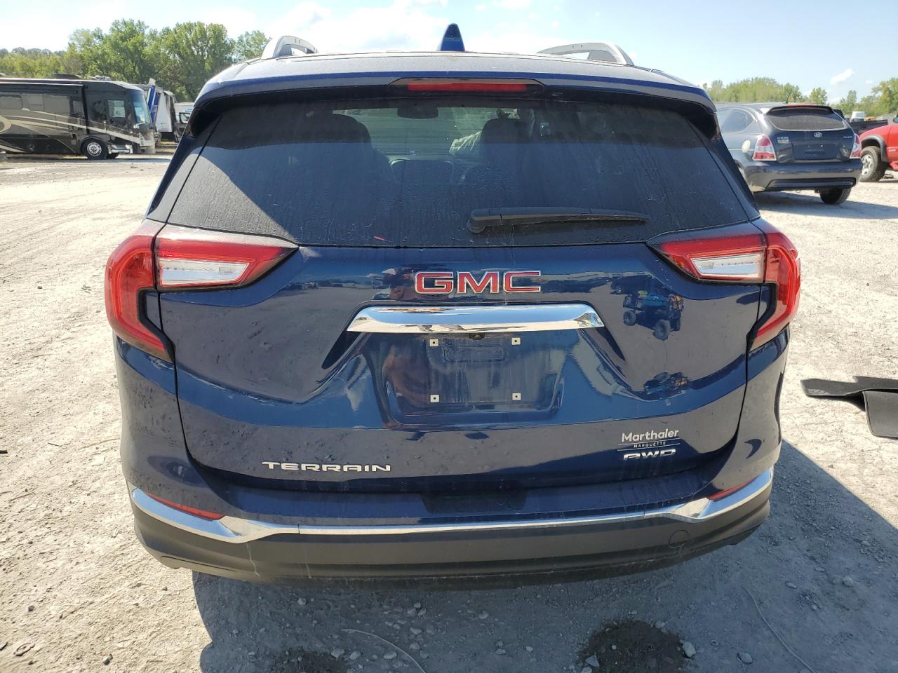 2022 GMC TERRAIN SLT VIN:3GKALVEV6NL222103