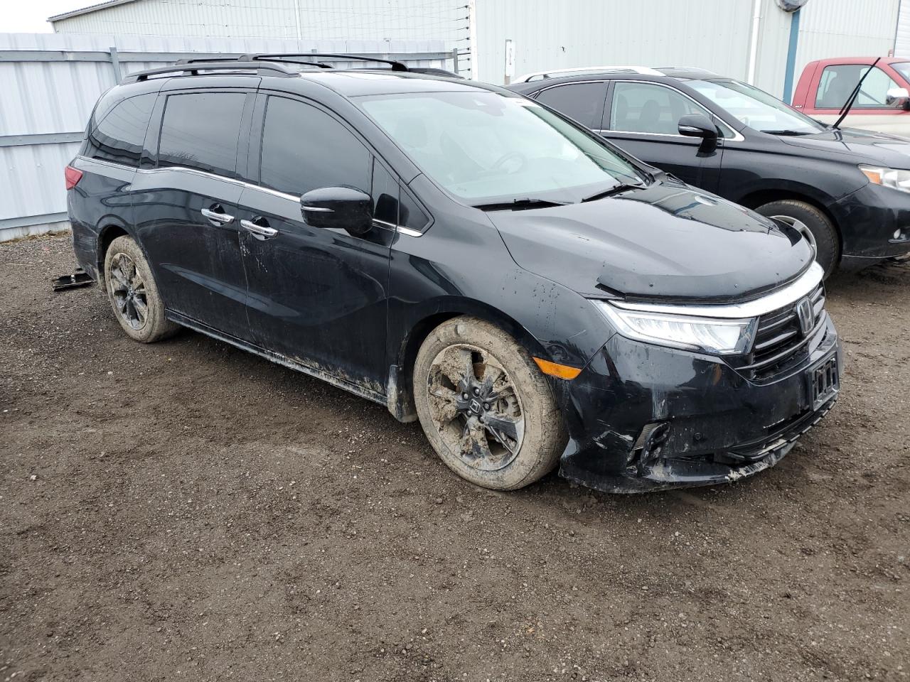 2022 HONDA ODYSSEY TOURING VIN:5FNRL6H86NB500698