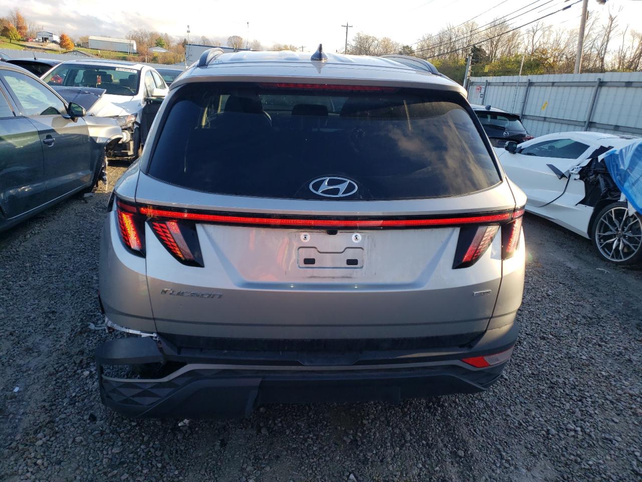 2022 HYUNDAI TUCSON SEL VIN:5NMJBCAE0NH088405