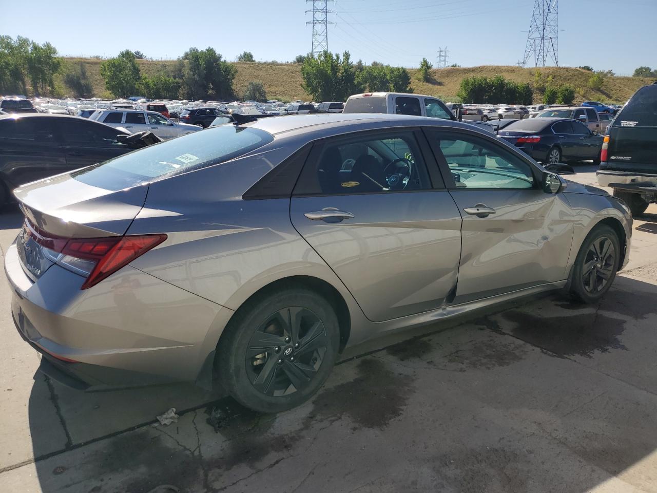 2023 HYUNDAI ELANTRA BLUE VIN:KMHLM4AJ4PU063570