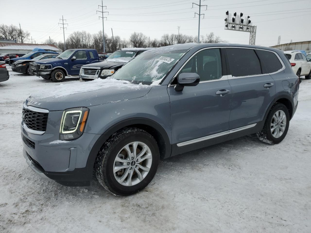 2022 KIA TELLURIDE LX VIN:5XYP2DHCXNG266268