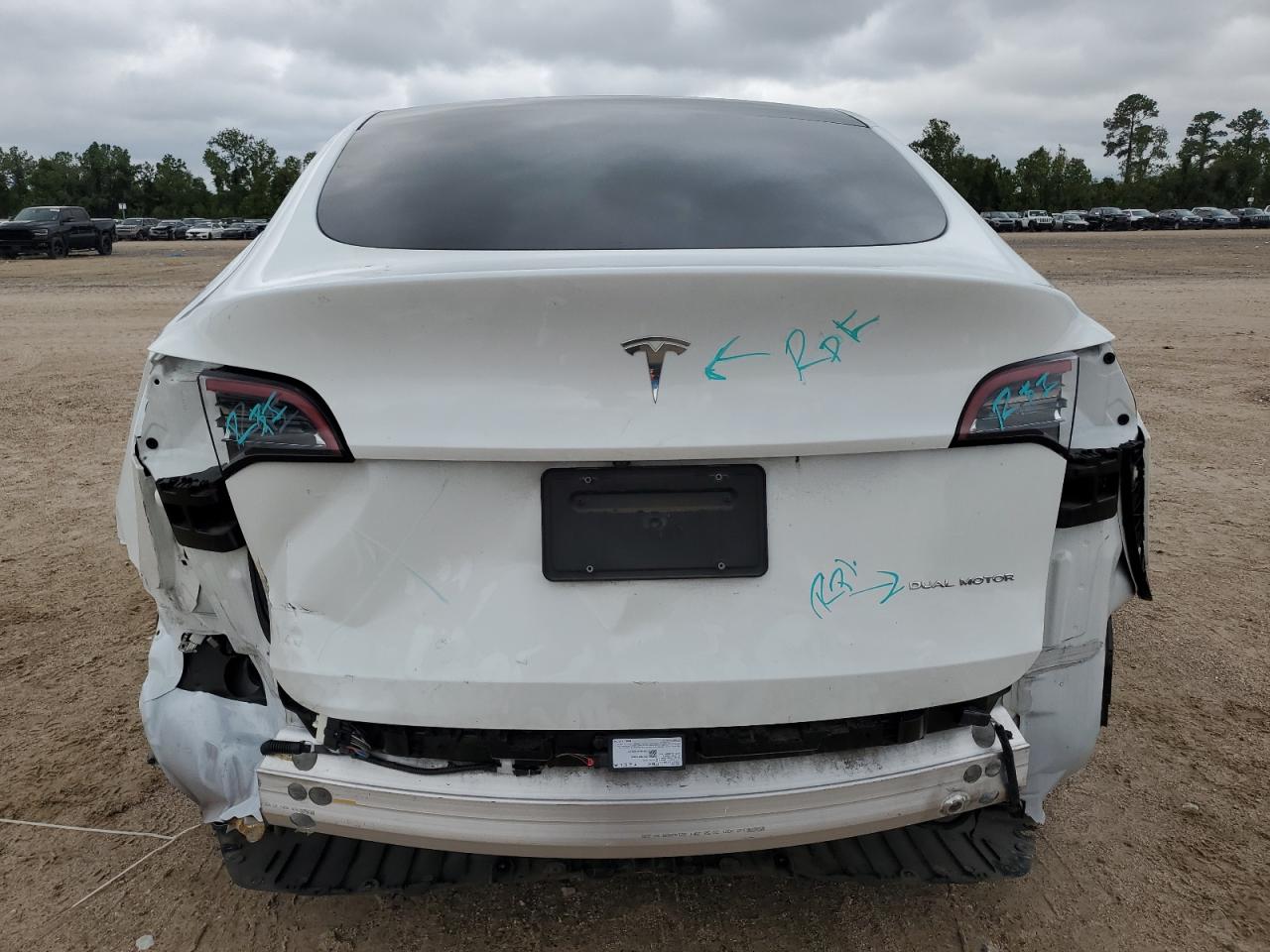 2022 TESLA MODEL Y  VIN:7SAYGDEE3NF331483