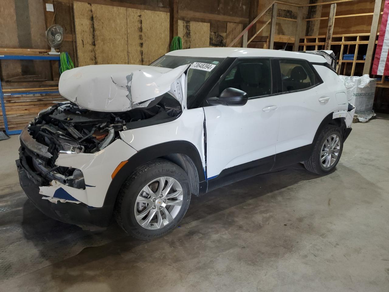 2022 CHEVROLET TRAILBLAZER LS VIN:KL79MMS20NB095900