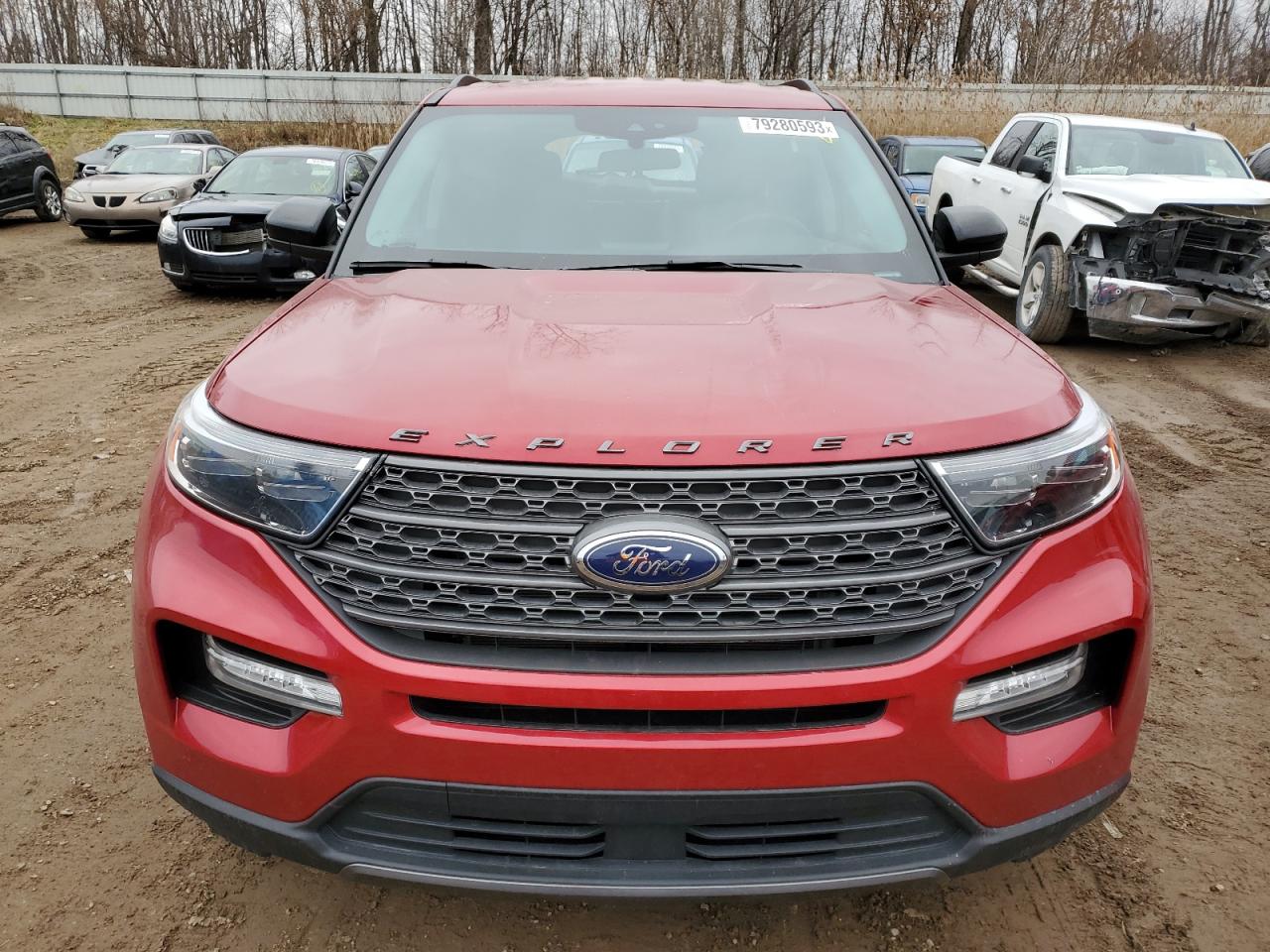 2022 FORD EXPLORER XLT VIN:1FMSK8DH7NGB08613