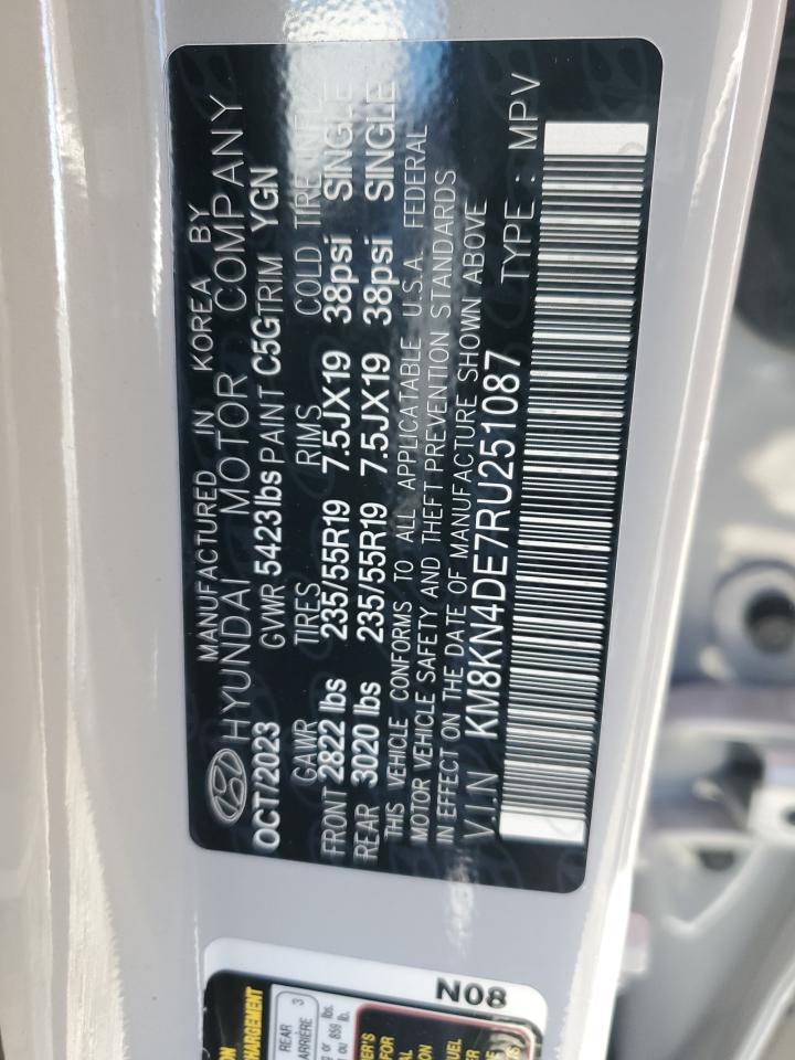 2024 HYUNDAI IONIQ 5 SEL VIN:KM8KN4DE7RU251087