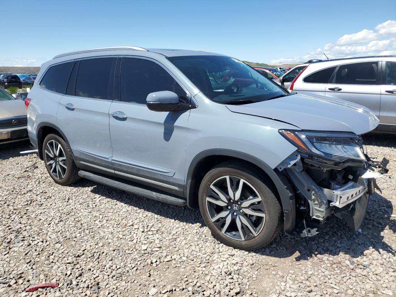 2022 HONDA PILOT ELITE VIN:5FNYF6H07NB068457