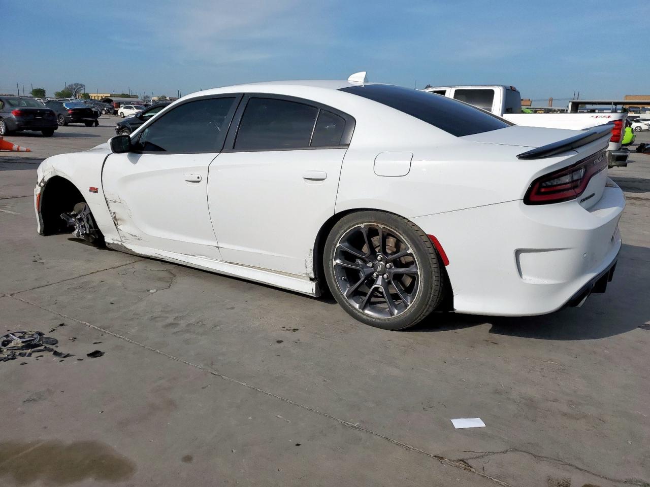 2022 DODGE CHARGER SCAT PACK VIN:2C3CDXGJ6NH257129