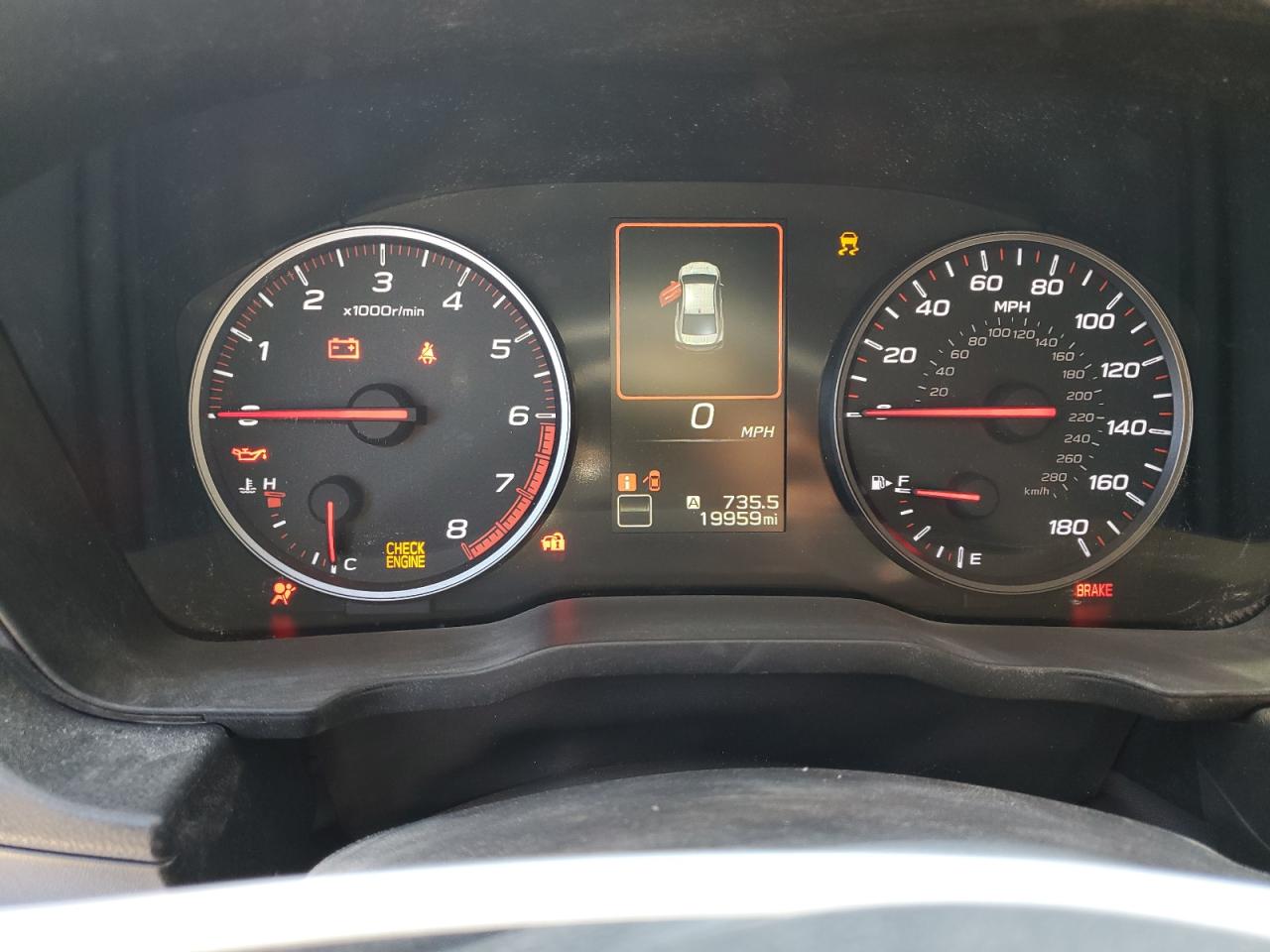 2022 SUBARU WRX  VIN:JF1VBAA69N9018479