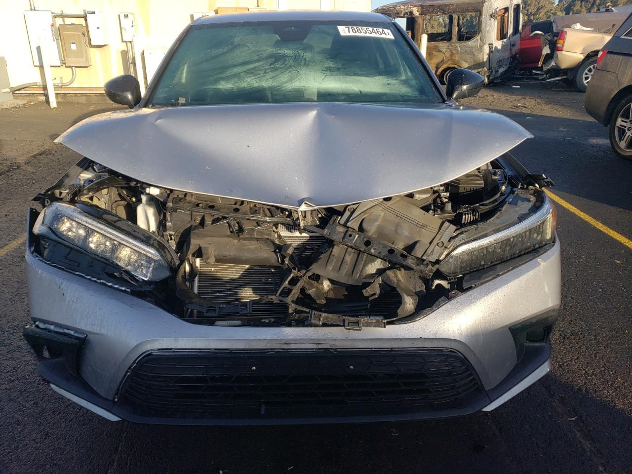 2022 HONDA CIVIC SPORT VIN:2HGFE2F58NH554515