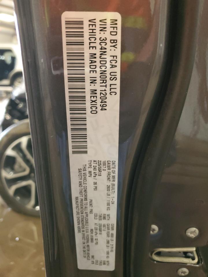 2024 JEEP COMPASS LIMITED VIN:3C4NJDCN0RT120494