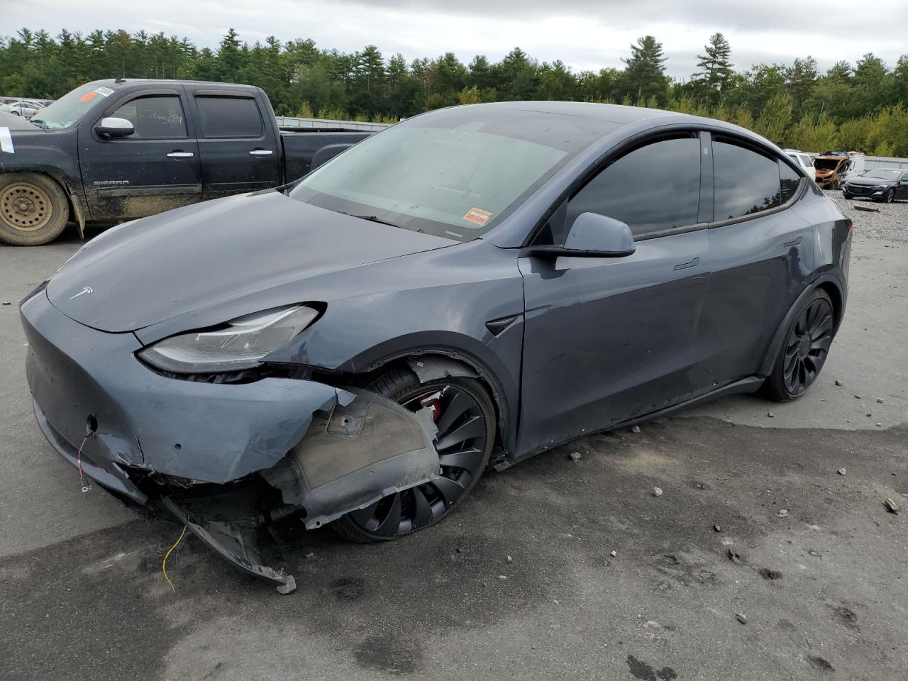 2022 TESLA MODEL Y  VIN:7SAYGDEF1NF398639