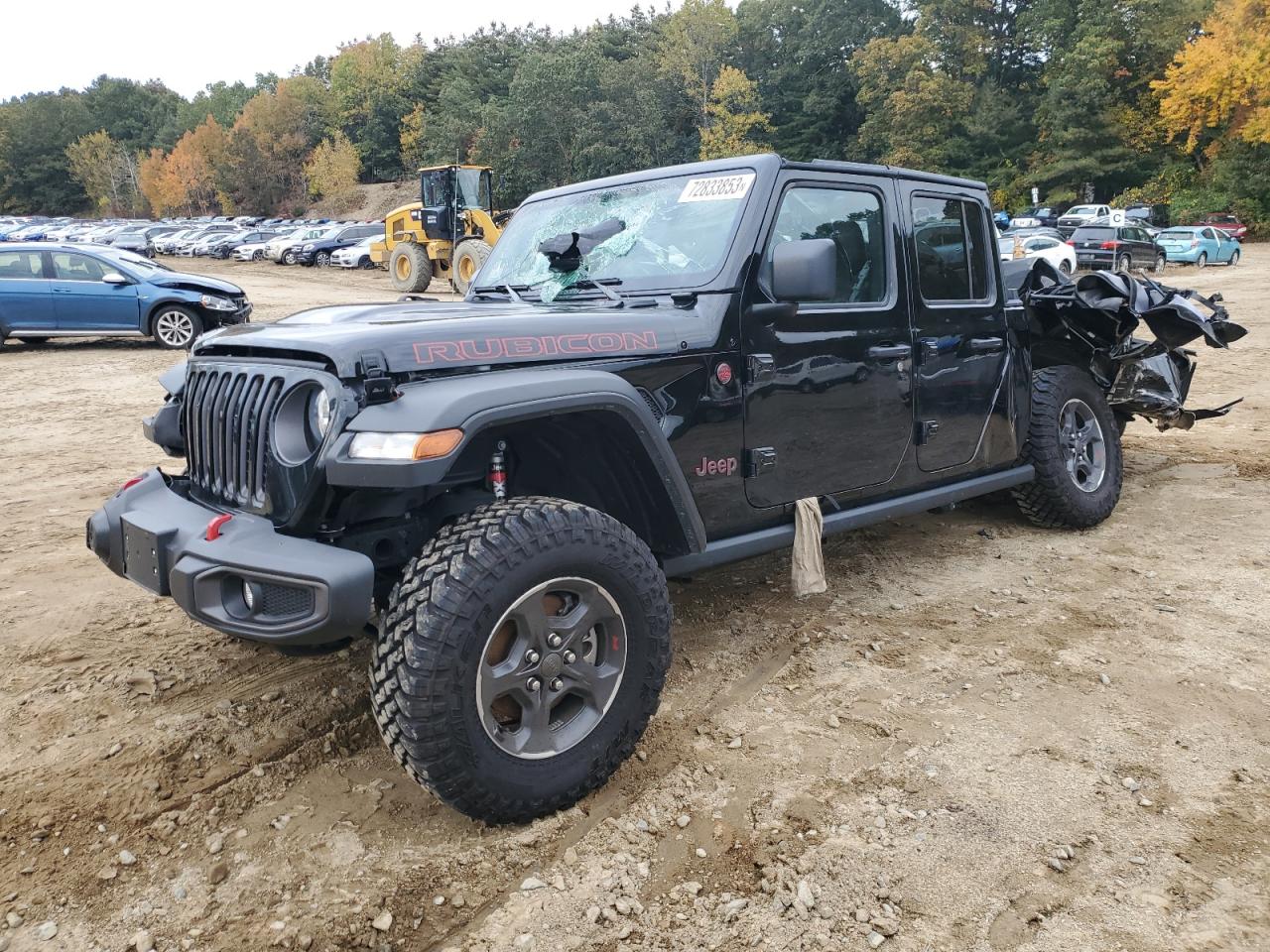 2022 JEEP GLADIATOR RUBICON VIN:1C6JJTBG6NL155405