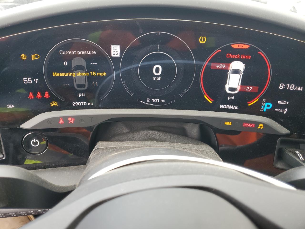2022 PORSCHE TAYCAN CROSS TURISMO 4S VIN:WP0BB2Y18NSA71182