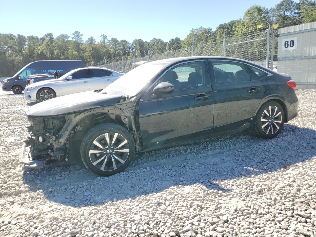 2022 HONDA CIVIC EX VIN:2HGFE1F79NH317625