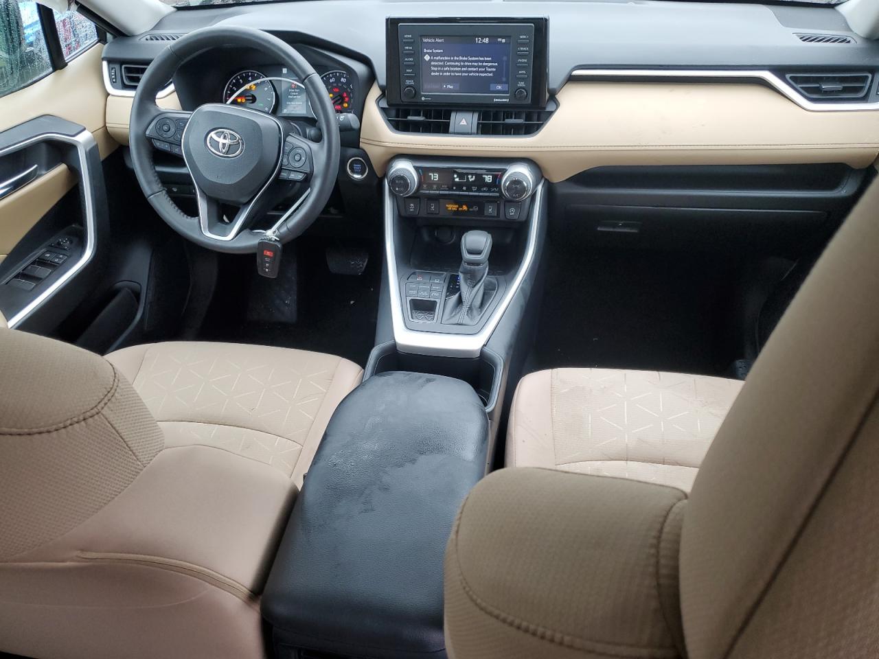 2022 TOYOTA RAV4 XLE VIN:2T3P1RFV8NW250219