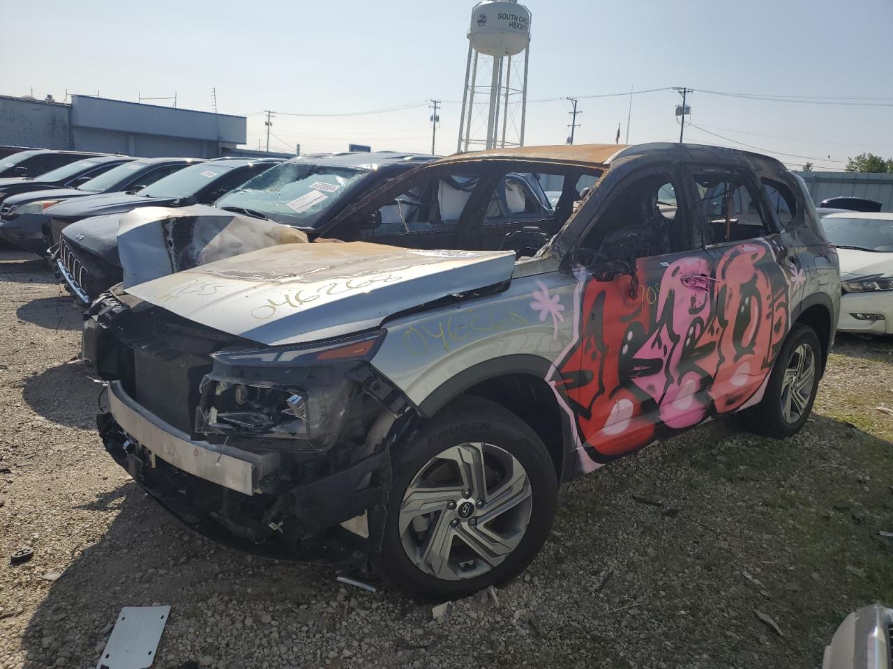 2022 HYUNDAI SANTA FE SEL VIN:5NMS6DAJ6NH423890