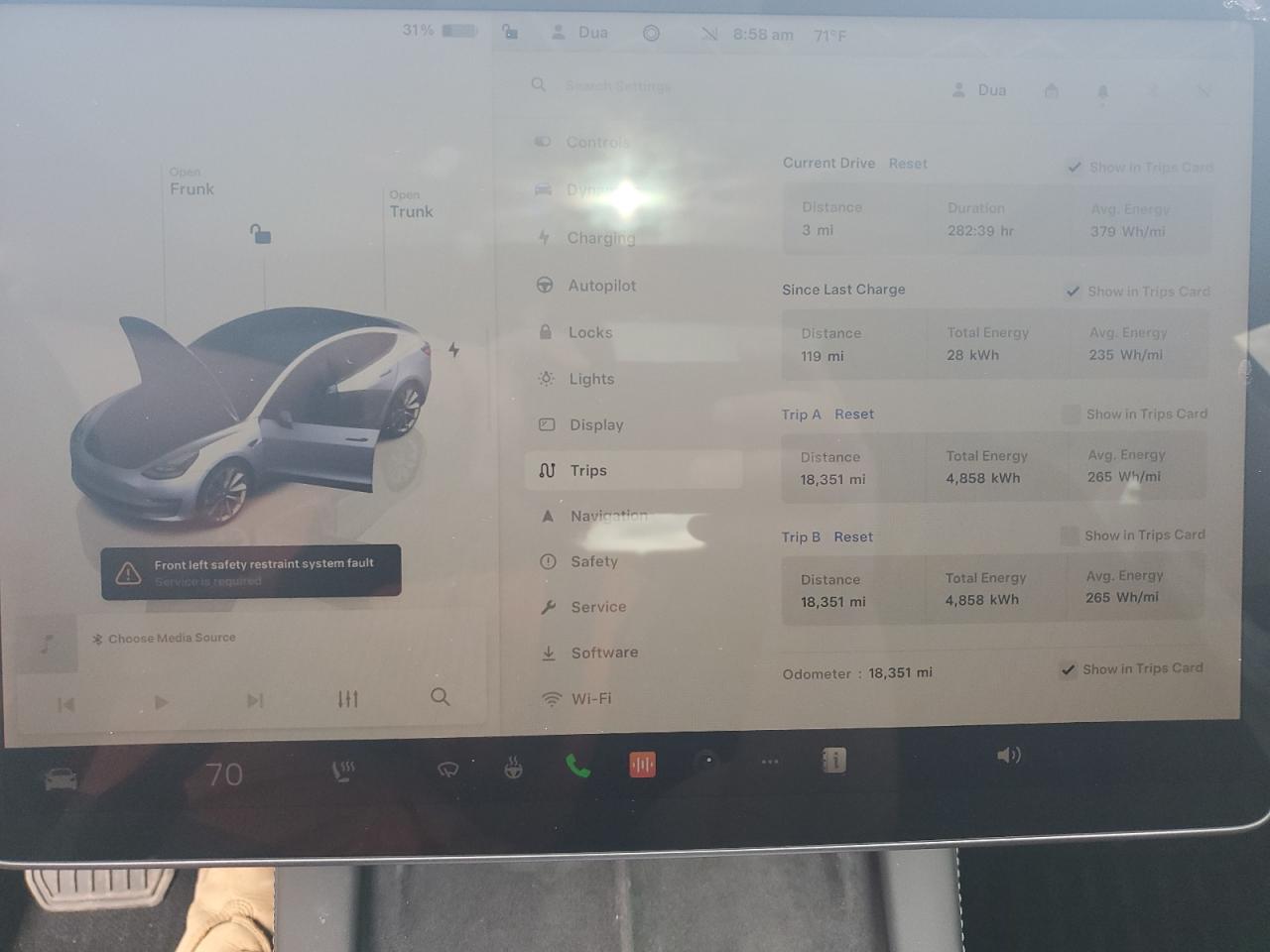 2023 TESLA MODEL 3  VIN:5YJ3E1EAXPF431625