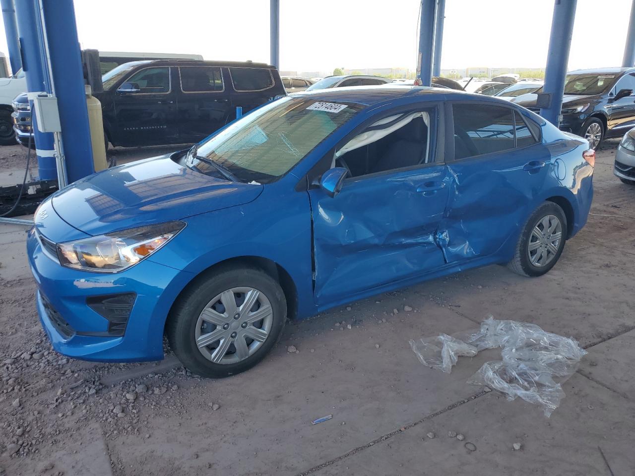 2022 KIA RIO LX VIN:3KPA24AD2NE485246