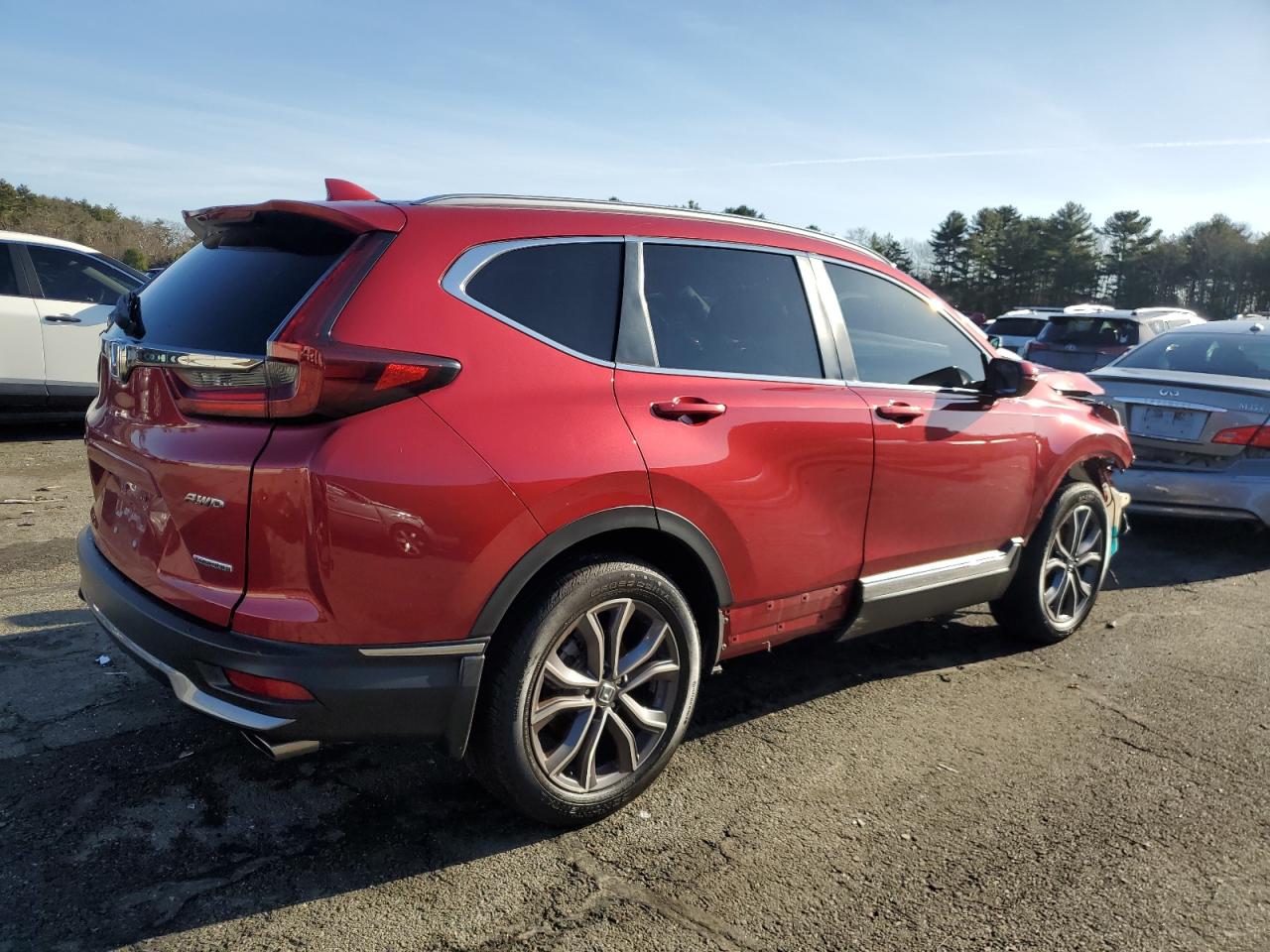 2022 HONDA CR-V TOURING VIN:2HKRW2H90NH620569