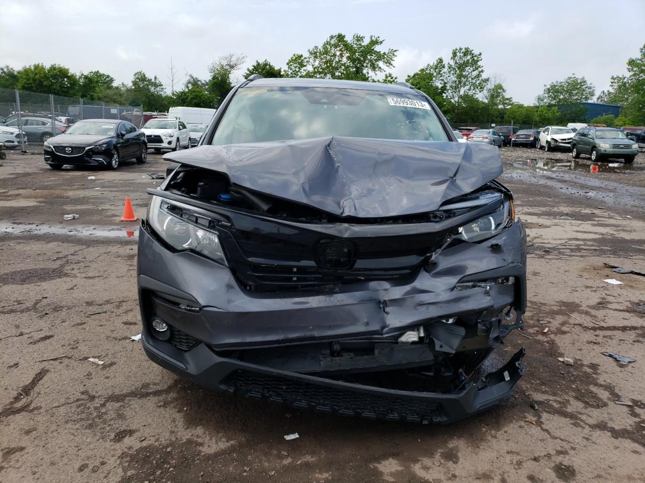 2022 HONDA PILOT SE VIN:5FNYF6H28NB075046